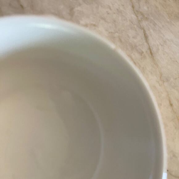 Villeroy & Boch white porcelain soup bowl double handles 4-1/4” - Picture 6 of 13